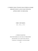 A verification system for interval based specification languages with its application to simulink 