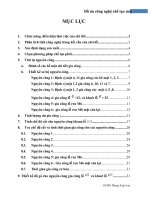 QTCN gia công chi tiết bạc trục tăng áp có bản vẽ