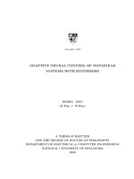 Adaptive neural control of nonlinear systems with hysteresis 