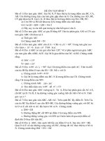 ĐỀ ôn tập HÌNH 7 