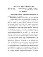 Báo cáo thực tập tổng hợp tại Sở kế hoạch và đầu tư tỉnh thái bình