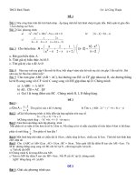 Đề thi HK II nâng cao môn toán 8
