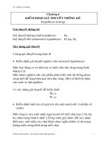 Tài liệu Xác Suất thống kê Nguyễn Vũ Quang chương 6