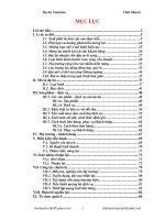 tiểu luận đề tài dự án yanartas