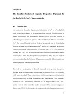 Interfacial induction sustained ferromagnetism   from solution chemistry to ceramics 2 