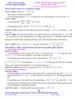 Đề thi thử ĐH khối A năm 2011 của trường THPT Lê Thế Hiếu