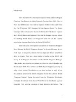 The japanese road to singapore japanese perceptions of the singapore naval base, 1921 41 3 