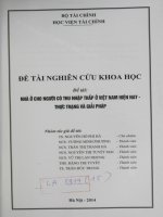 nhà ở cho người có thu nhập thấp ở viêt nam hiện nay thực trạng và giải pháp