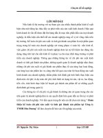 Hoàn thiện kế toán chi phí sản xuất và tính giá thành sản phẩm tại Công ty TNHH Đức Đương