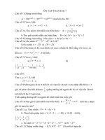 ÔN tập TOÁN đại 7 