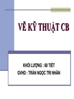 bài giảng vé kỹ thuật phần mở đầu