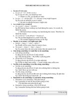 Phân biệt một số cấu trúc