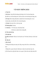 Giáo án ngữ văn 8 bài 32 văn bản thông báo 