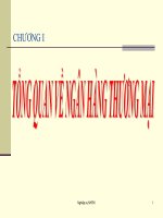 tổng quan về tài chính ngân hàng