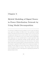 Efficient modeling of power and signal integrity for semiconductors and advanced electronic package systems 4 