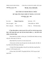 BAN THANH TICH CHIEN SI THI DUA NAM HOC 2010 2011