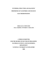 Synthesis, structure and magnetic properties of nanowires and films by electrodeposition 