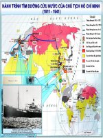 Hành trình tìm đường cứu nước của Bác Hồm