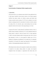 Processing and mechanical properties of pure mg and in situ aln reinforced mg 5al composite 3 