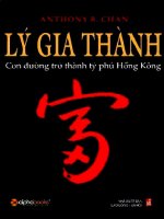 Lý gia thành, con đường trở thành tỉ phú hồng kông (nhấn nút toàn màn hình để xem đầy đủ)