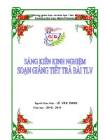 Bìa Màu giáo án Cực Đẹp