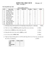 kiểm tra thực hành môn tin 7