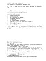 Xây dựng SSOP cho nhà máy thực phẩm   đảm bảo luật