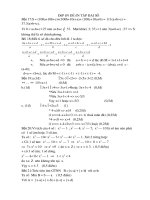 Đề ôn tập đại số 7 