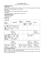 đề thi kì II GDCD 9 (2010 2011) có đáp án