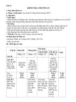 ĐỀ ĐÁP ÁN KIỂM TRA CHƯƠNG IV ĐẠI SỐ 8 (CHUẨN MỚI)