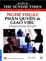 Nghệ thuật phân quyền giao việc  (nhấn nút toàn màn hình để xem đầy đủ)
