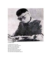 CHÂN DUNG NHÀ VĂN HOÀI THANH