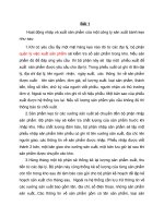 Bài tập quản lý kho