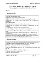 CHU DE: QUE HUONG.TRUONG TIEU HOC