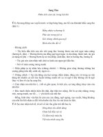 Phân tích cảm xúc trong bài thơ Sang thu