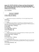 Bài tập kế toán tài chính 2