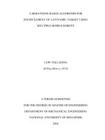 A behaviour based algorithm for encirclement of a dynamic target using multiple mobile robots