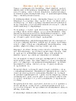 Bài văn cảm động của học sinh