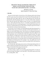 MỘT số kỹ THUẬT GIẢI PHƯƠNG TRÌNH vô tỉ TRONG các đề THI học SINH GIỎI TỈNH và đề THI TUYỂN SINH đại học, CAO ĐẲNG 