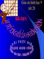 Hinh 9 Tiet 28 Vi tri tuong doi cua 2 duong tron