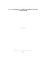 Advanced similarity queries and their application in data mining