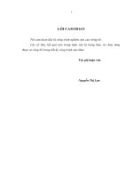 Luận văn thạc sĩ  hóa hữu cơ nghiên cứu đánh giá khả năng hòa tan các dẫn xuất thế của HCOOH trong CO2 lỏng siêu tới hạn bằng phương pháp hóa học lượng tử 