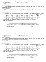 Đề   HD chấm thi học kỳ 2 môn Địa  10 (2010 2011)