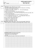 ĐỀ KTĐKCKII LỚP 2