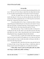 Hoàn thiện công tác quản trị kênh phân phối sản phẩm của Công ty cổ phần dược phẩm An Khang