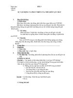 BÀI 3: SỰ VẬN ĐỘNG VÀ PHÁT TRIỂN CỦA THẾ GIỚI VẬT CHẤT