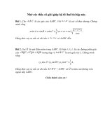 Nhờ giải 2 bài toán khó