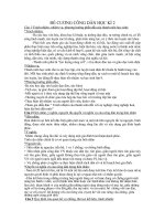 đe cuong GDCD hoc ki 2 hay