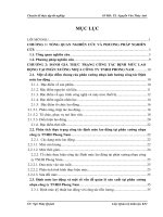 Hoàn thiện công tác ĐMLĐ tại phân xưởng nhựa Công ty TNHH Phong Nam