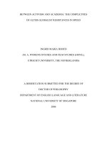 Activism, academia, and new technologies  the complicities of theorised and mobilised resistances in the globalising  discourses of speed
